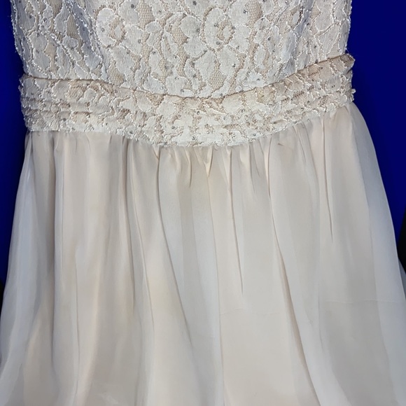 Blush semi formal dress - Picture 3 of 10